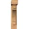 Ekena Millwork Merced Block Smooth Bracket w/ Offset Brace, Western Red Cedar, 5 1/2"W x 22"D x 26"H BKT0604X22X26MRC05SWR - alternate 4